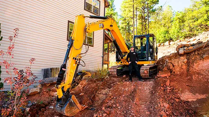 Excavation in Flagstaff Julia Romano Photography