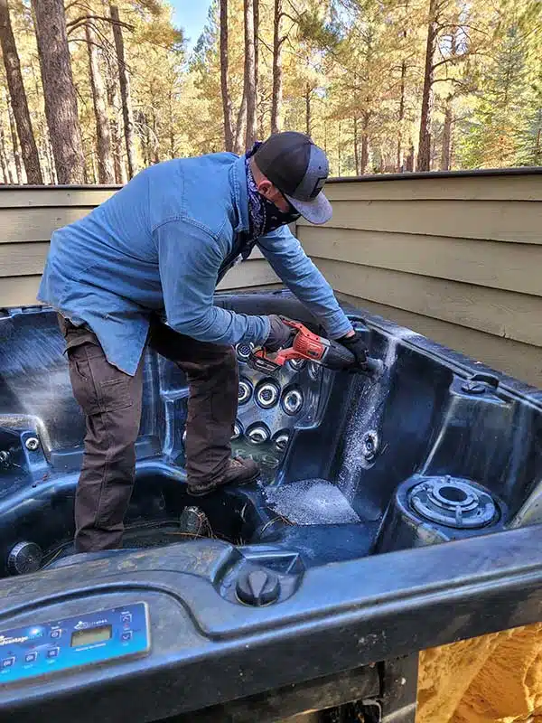 Remove Old Hot Tubs Fast in Flagstaff Julia Romano Photography