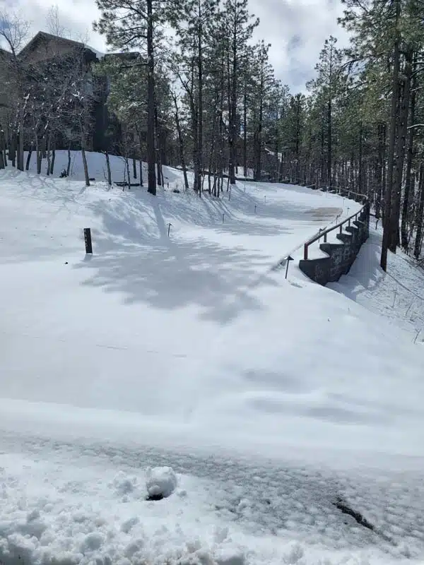 Snow Removal in Flagstaff Julia Romano Photography